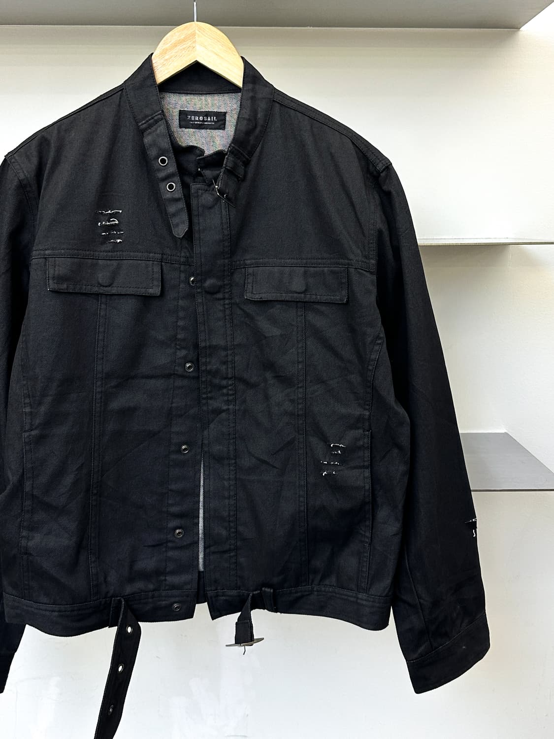 Zero Sail 디스트레스드 왁스드 자켓 상품이미지2