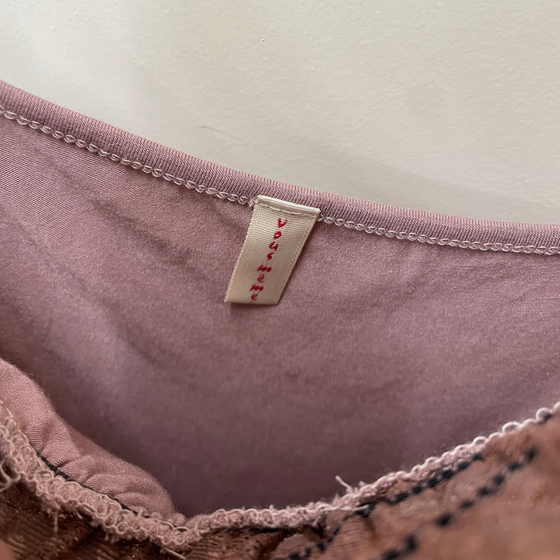 모브핑크 레이스 슬립 나시탑 여리 라떼갸루 페어리 상품이미지6