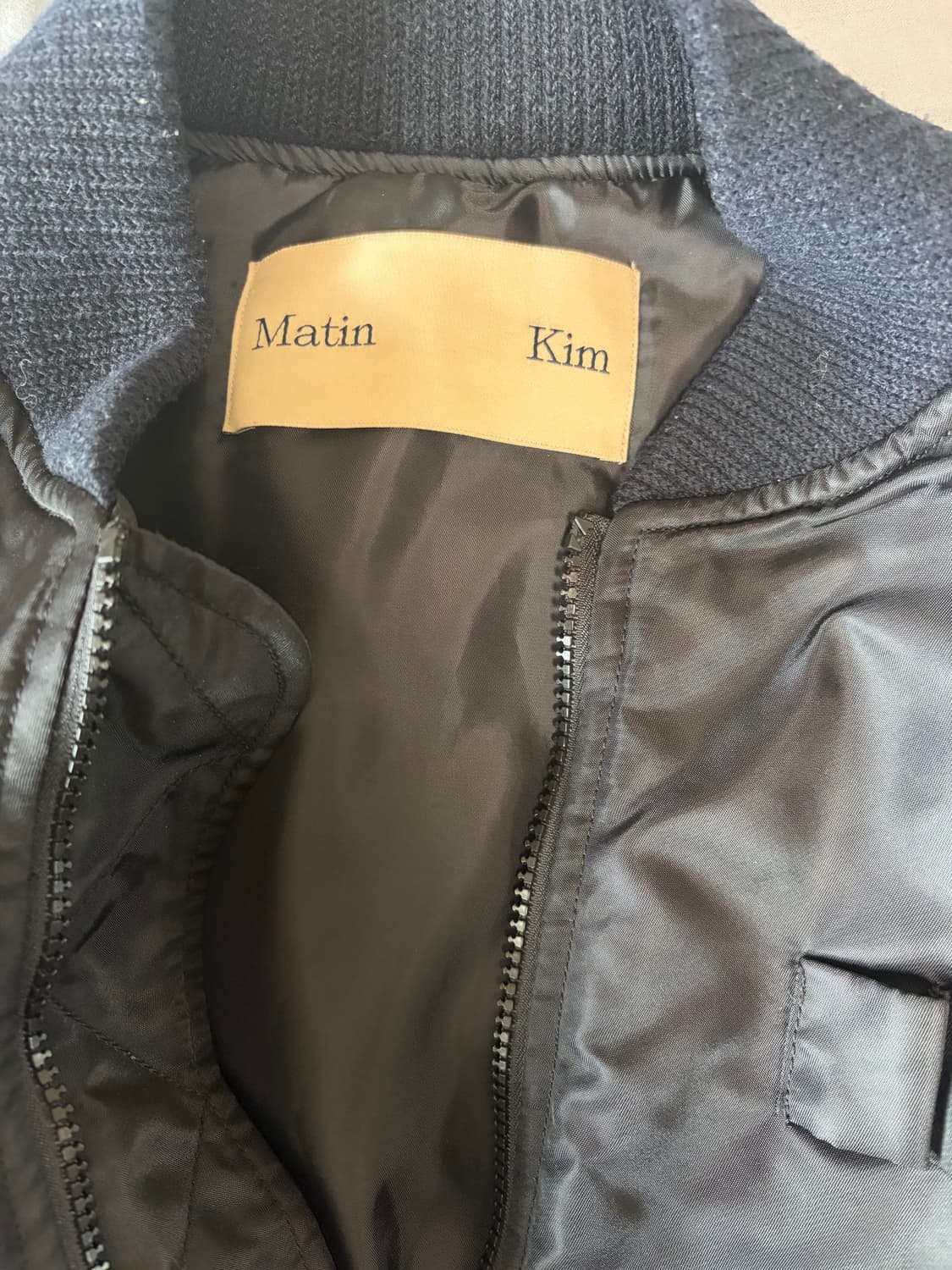 (L)마뗑킴 Matin Kim Ma-1 항공점퍼 상품이미지4