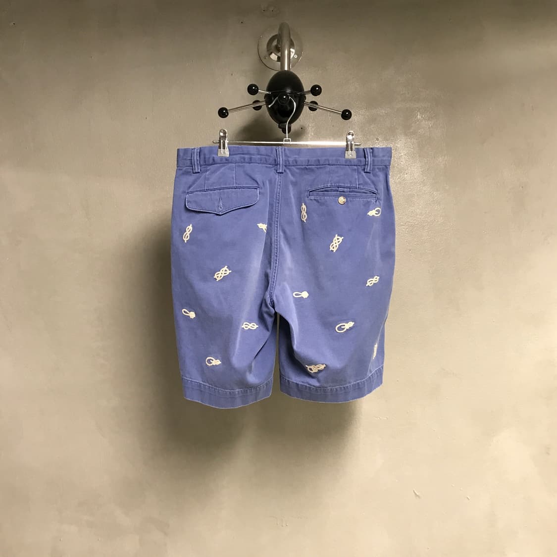 폴로 랄프로렌 멀티 자수 치노 반바지 블루 33 상품이미지1