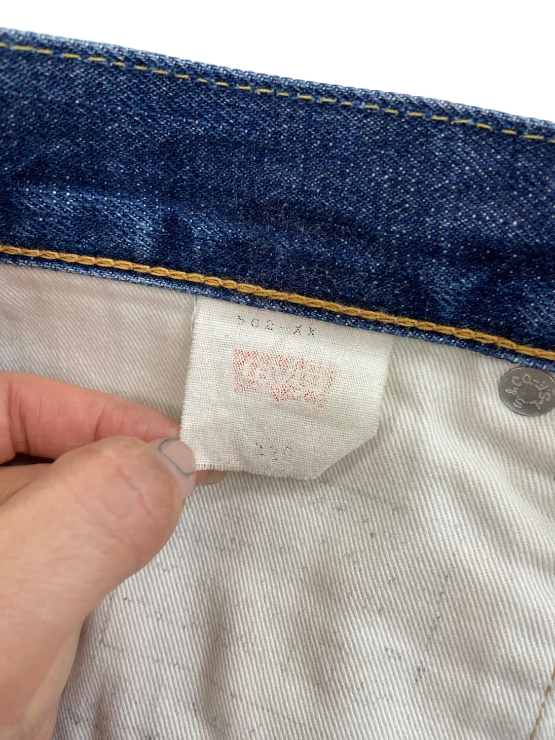 90's LVC 502XX Big E Selvedge 상품이미지10