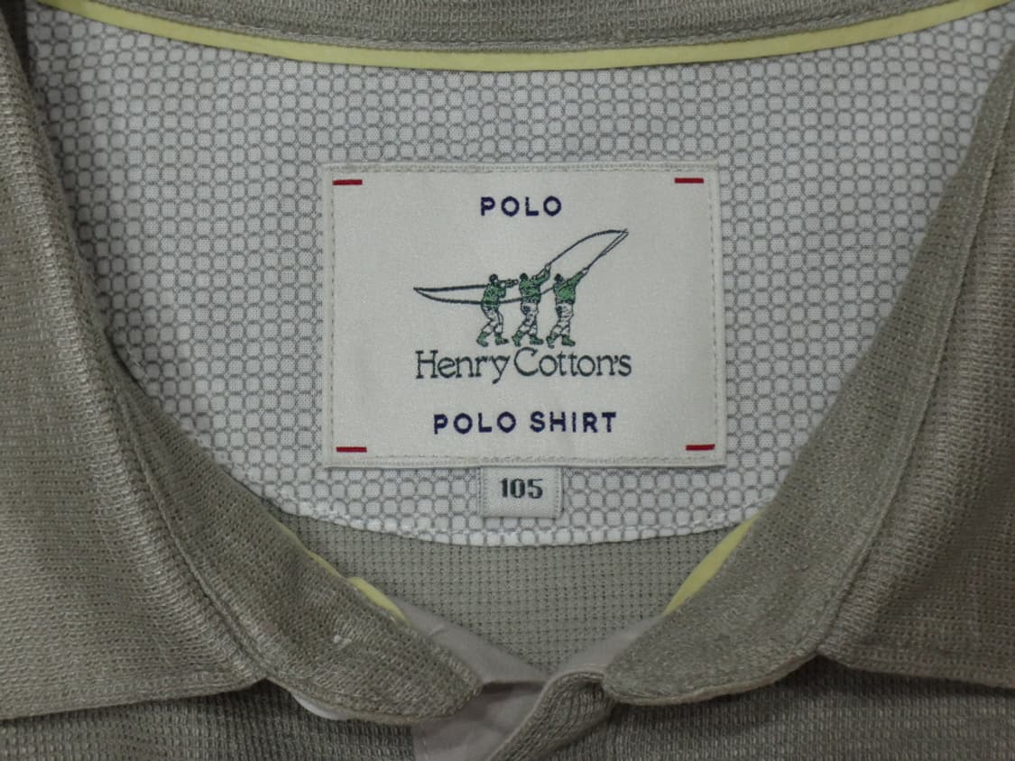 (XL) 헨리코튼 린넨혼방 카라 반팔 여름 티셔츠 상품이미지7