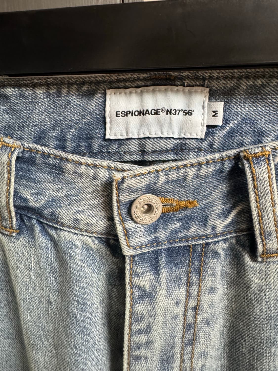 에스피오나지 Cliff Relaxed Denim Pants 연청 데님 상품이미지4