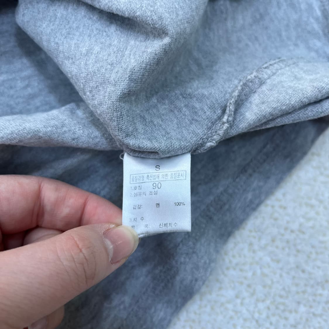 S 노스페이스 백로고 반팔 티셔츠 0303M 상품이미지3