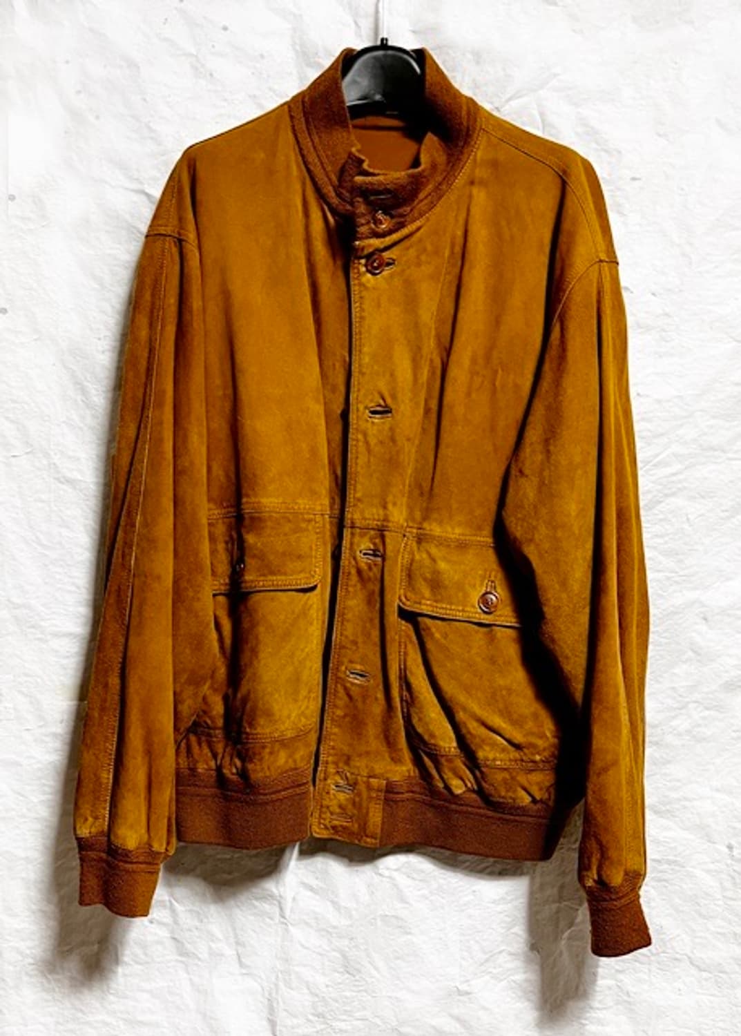 이탈리아 빈티지 카멜 리얼 스웨이드  110 정도 실측 참고 상품이미지1