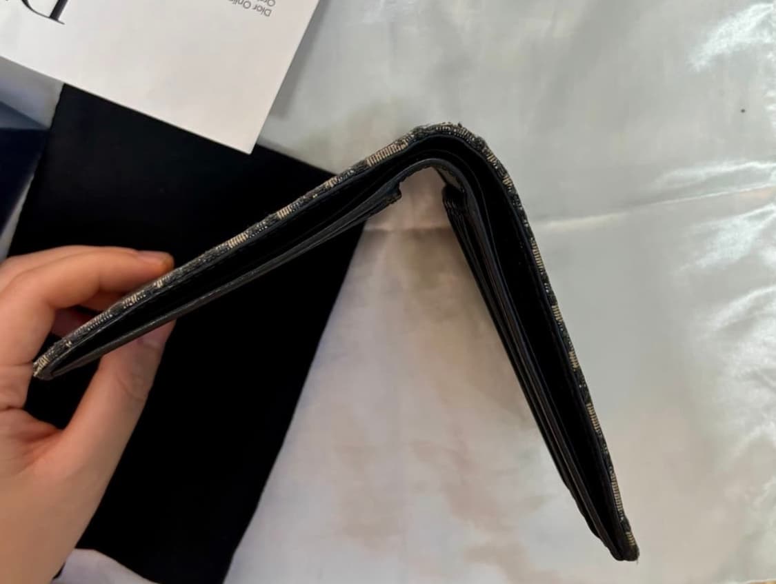 디올 오블리크 반지갑 새상품급 상품이미지5