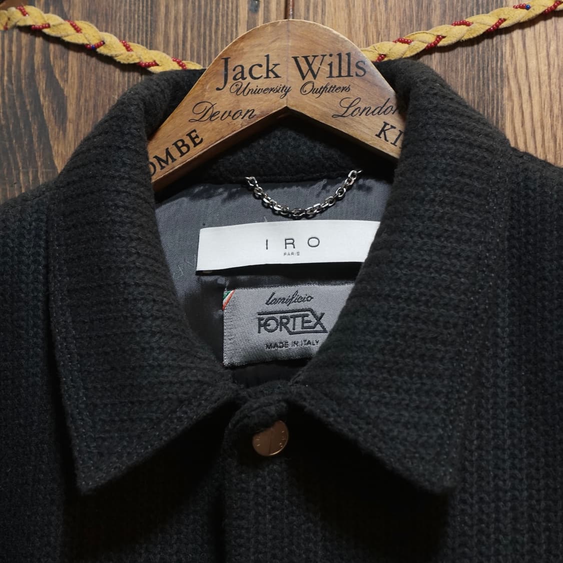 이로 스웨터 텍스처 트러커 자켓 상품이미지6