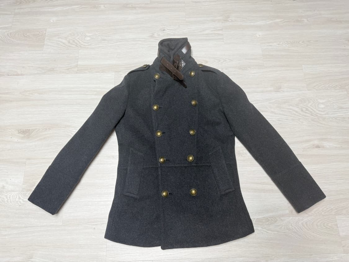 [S] 칼리코 리본 마스터 아티잔 클래식 울 체스터 코트 자켓 상품이미지1