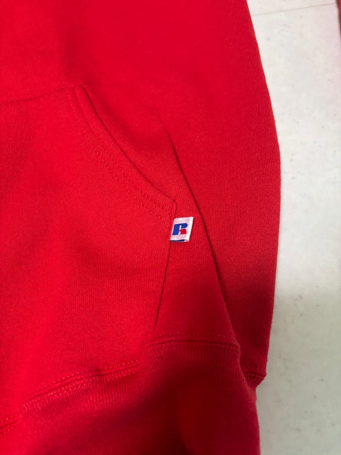 Usa 90s 러셀 애슬레틱 후드집업 레드 XL 상품이미지3