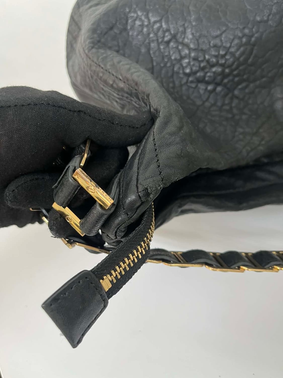 토리버치 가죽 엠보싱 체인 숄더 호보백 토트백 상품이미지8