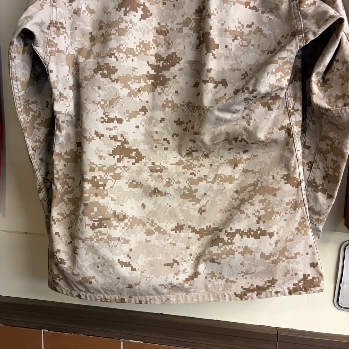 미해병대 오리지널 USMC 데저트 MARPAT 전투복 상의 S-R 상품이미지8
