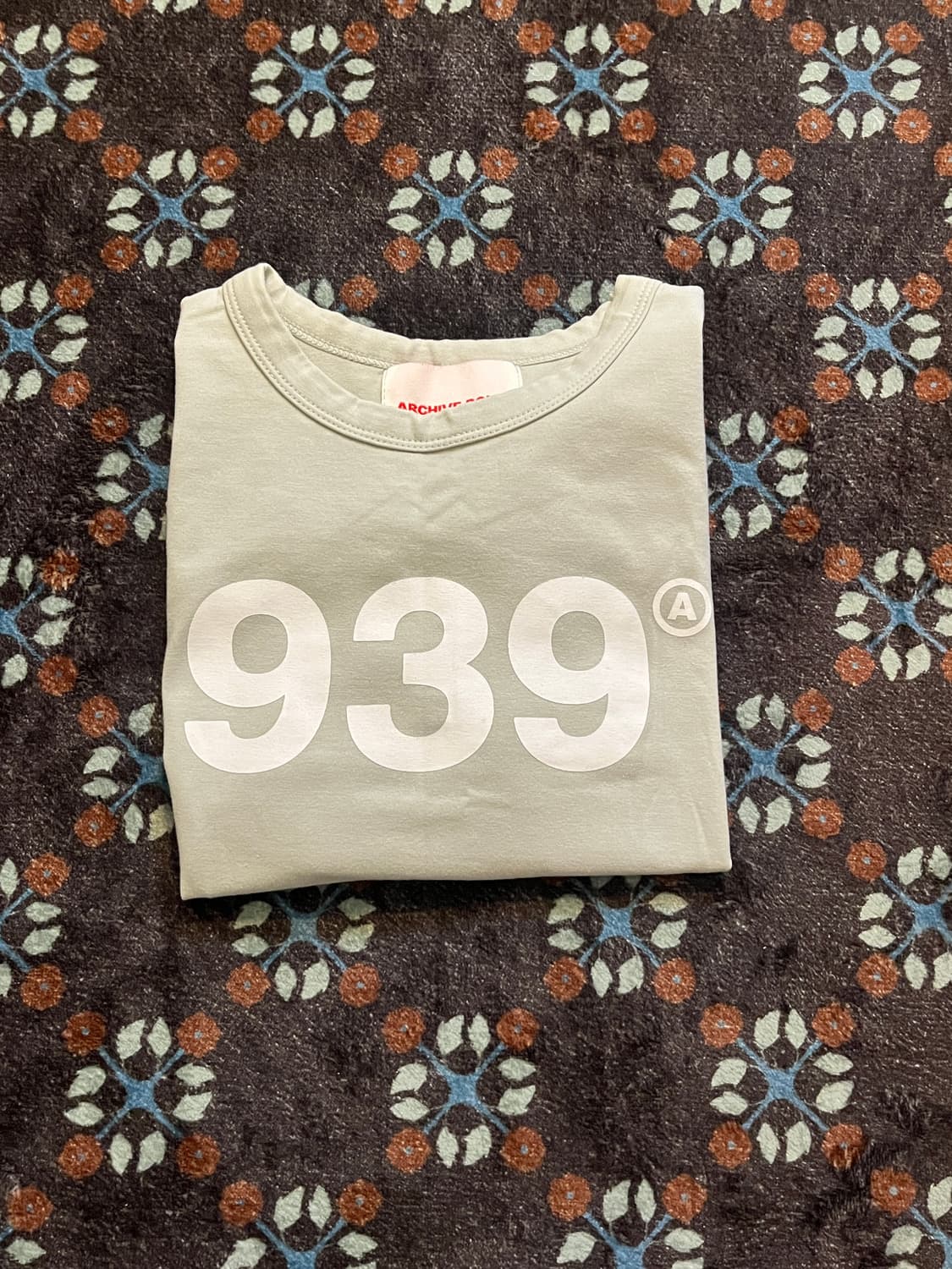 아카이브 볼드 LOGO CROP TOP (PALE SAGE)  상품이미지6