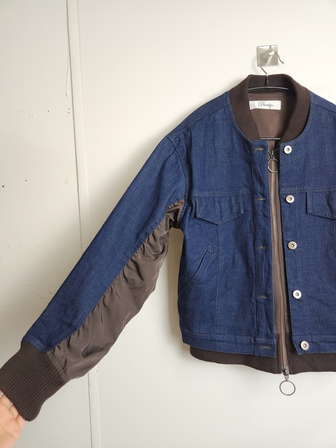 데님 셔링 자켓 상품이미지6