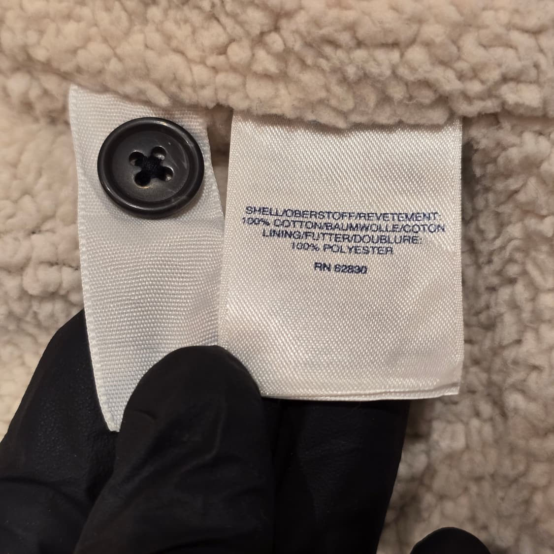 Lands' End 코듀로이 셰르파 안감 셔츠형 자켓 상품이미지7