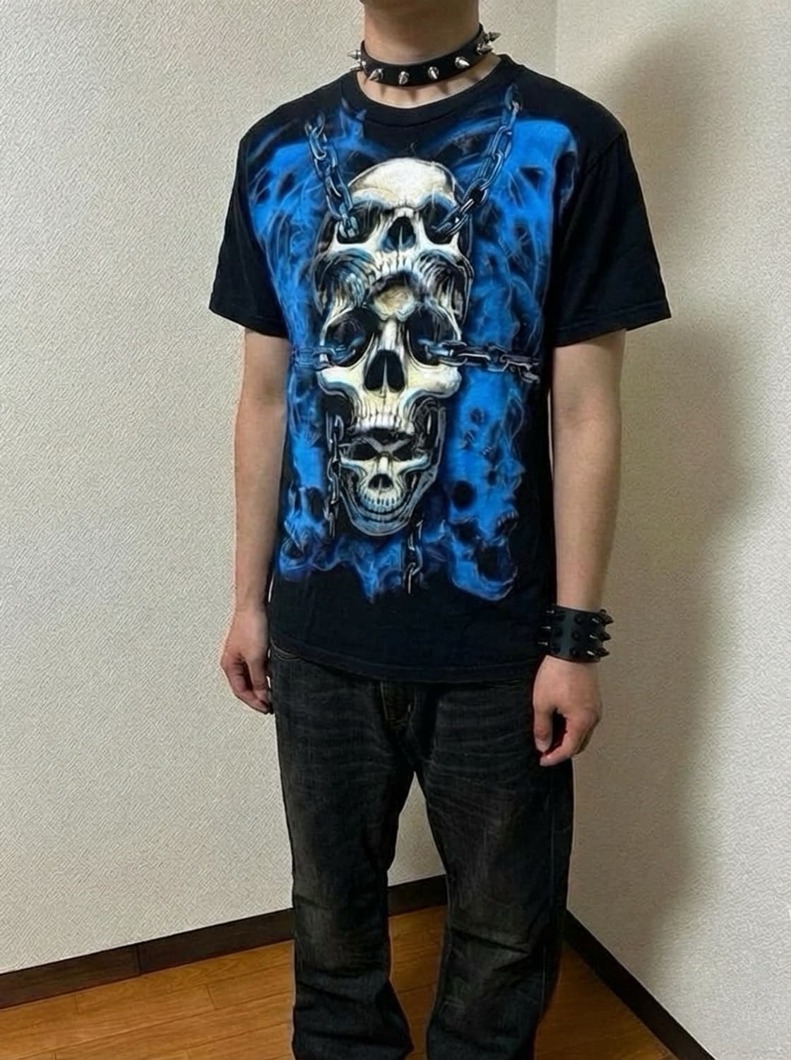 빈티지 락 티 상품이미지1