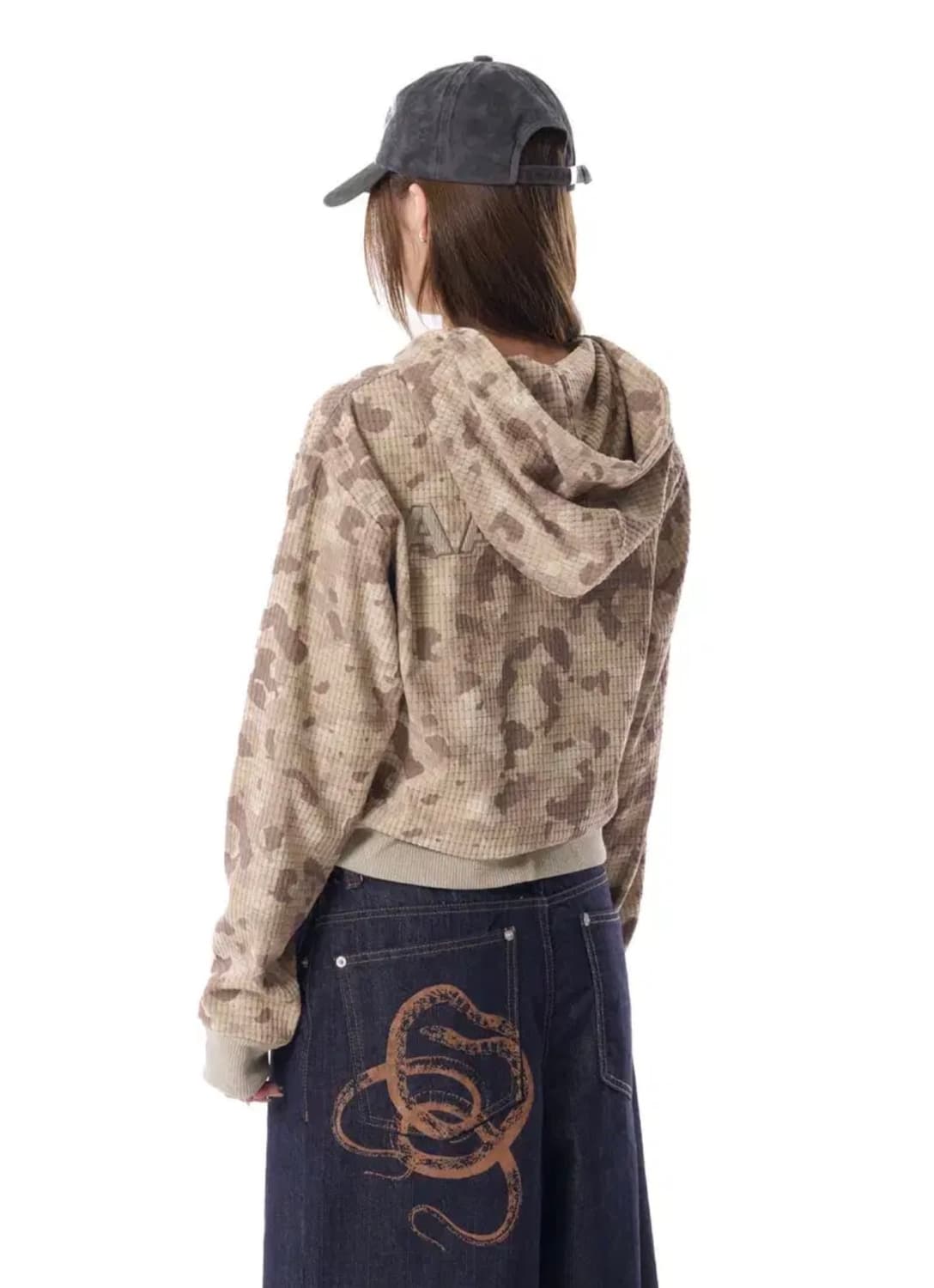 아캄 카모 후드집업 2사이즈 상품이미지3