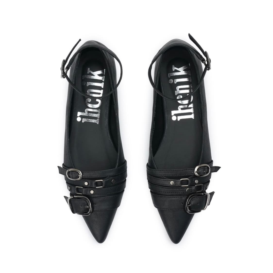 (미개봉)스틸레토 플랫 r. 904 steletto flats black 상품이미지3