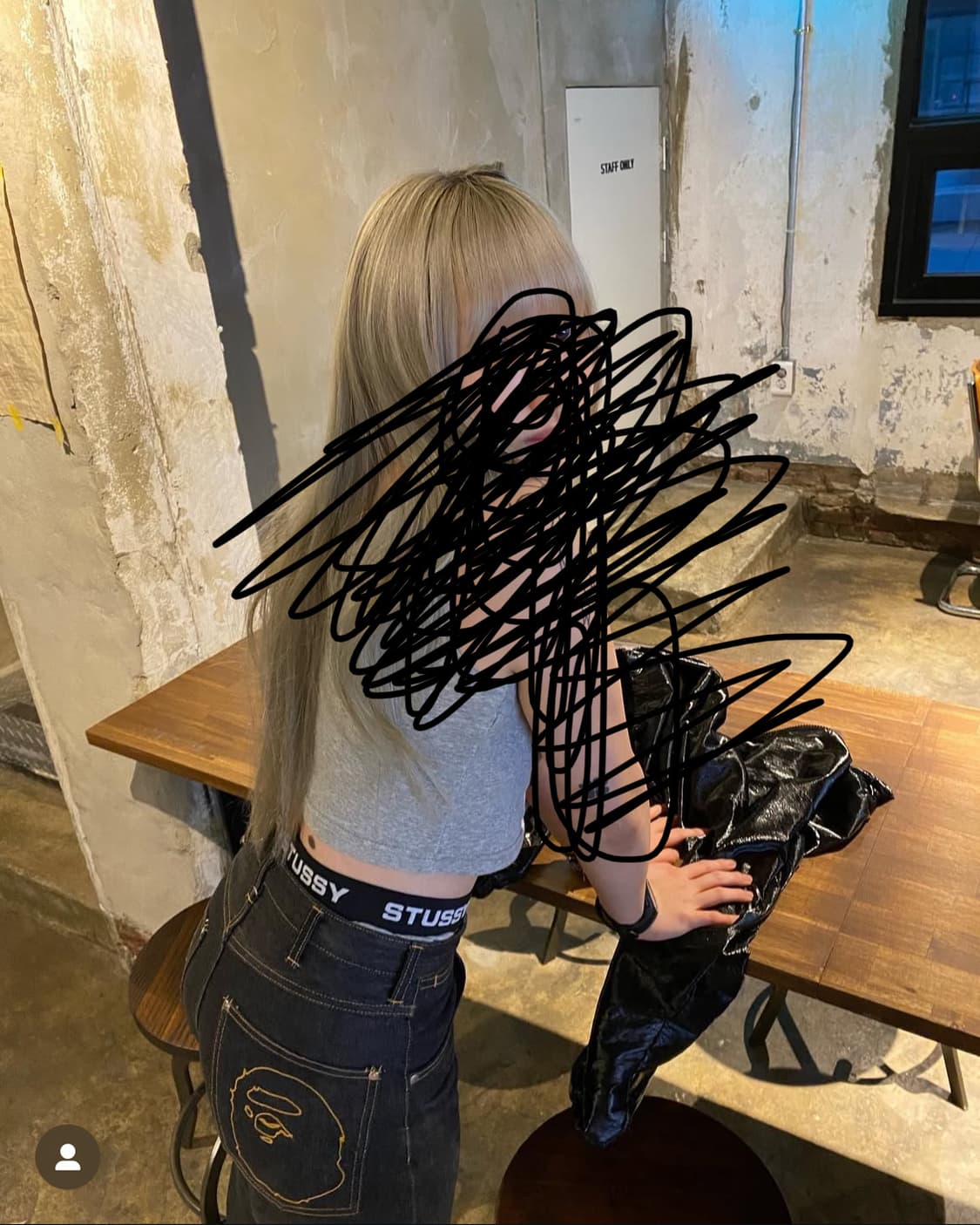 베이프 셀비지 데님 진 바지 팬츠 상품이미지1