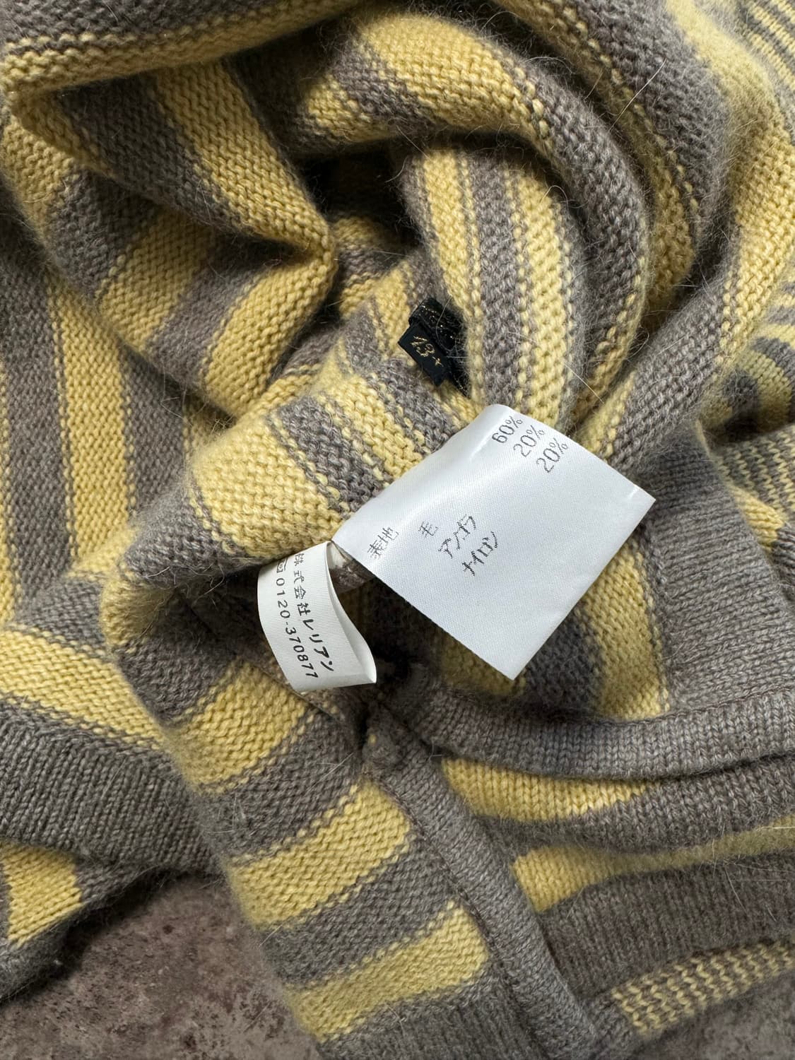 울/앙고라 블렌디드 포켓 디테일 니트  상품이미지8