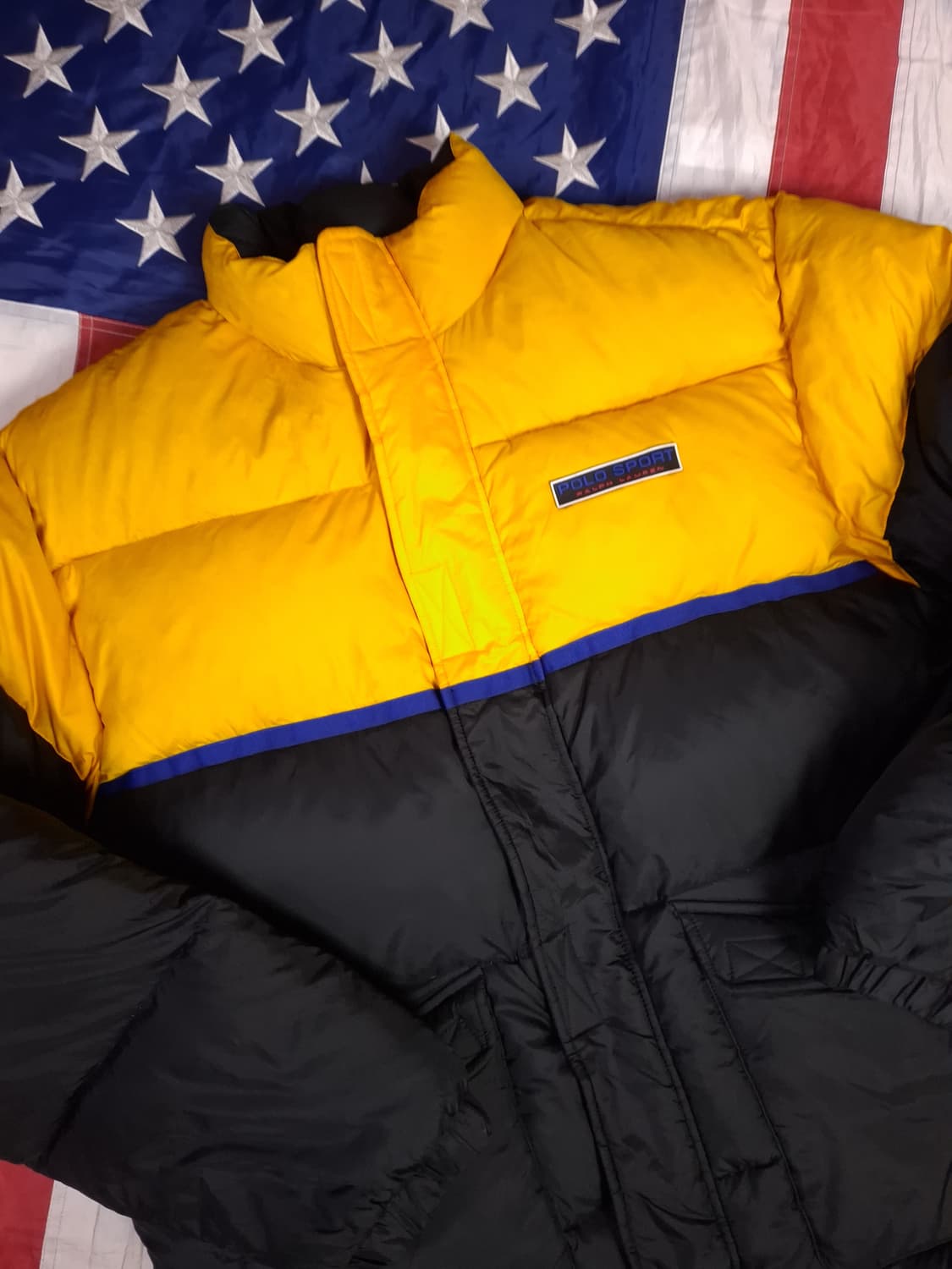 오리지날 90's 랄프로렌폴로 스포츠 패딩 상품이미지4