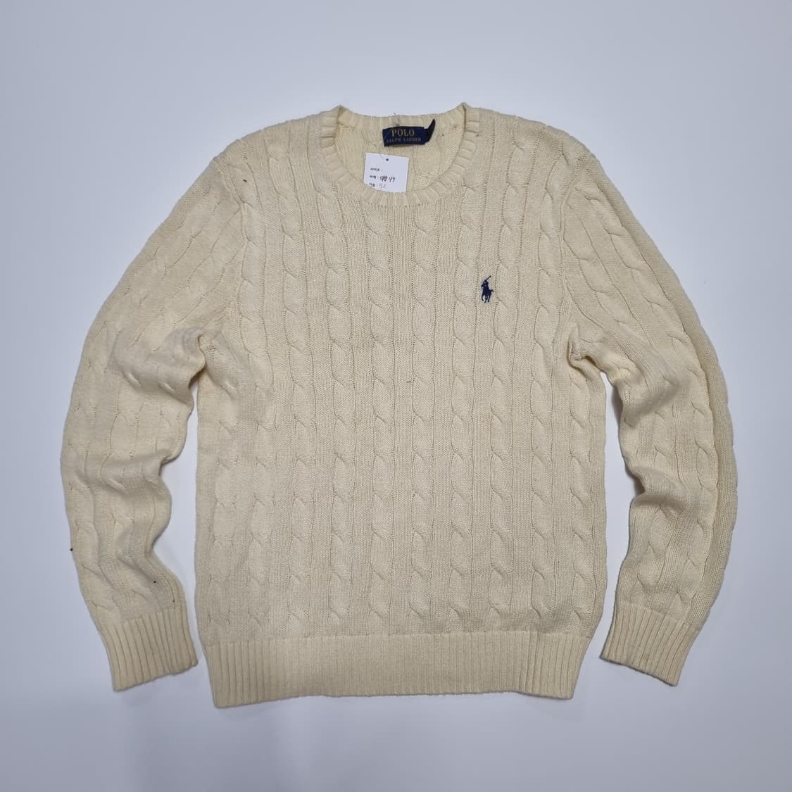 폴로 꽈배기 니트 상품이미지1