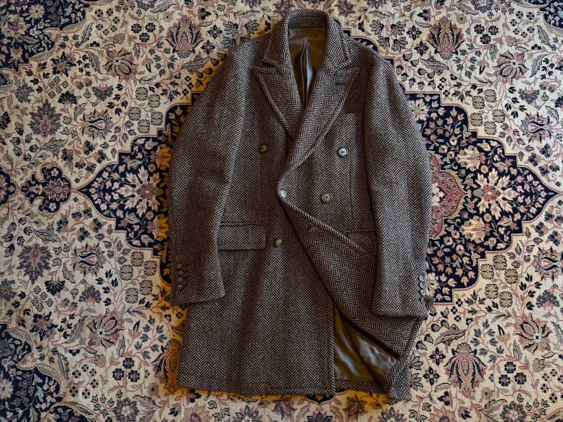 엔리코 포르미꼴라 더블브레스티드 코트 남성100 상품이미지10