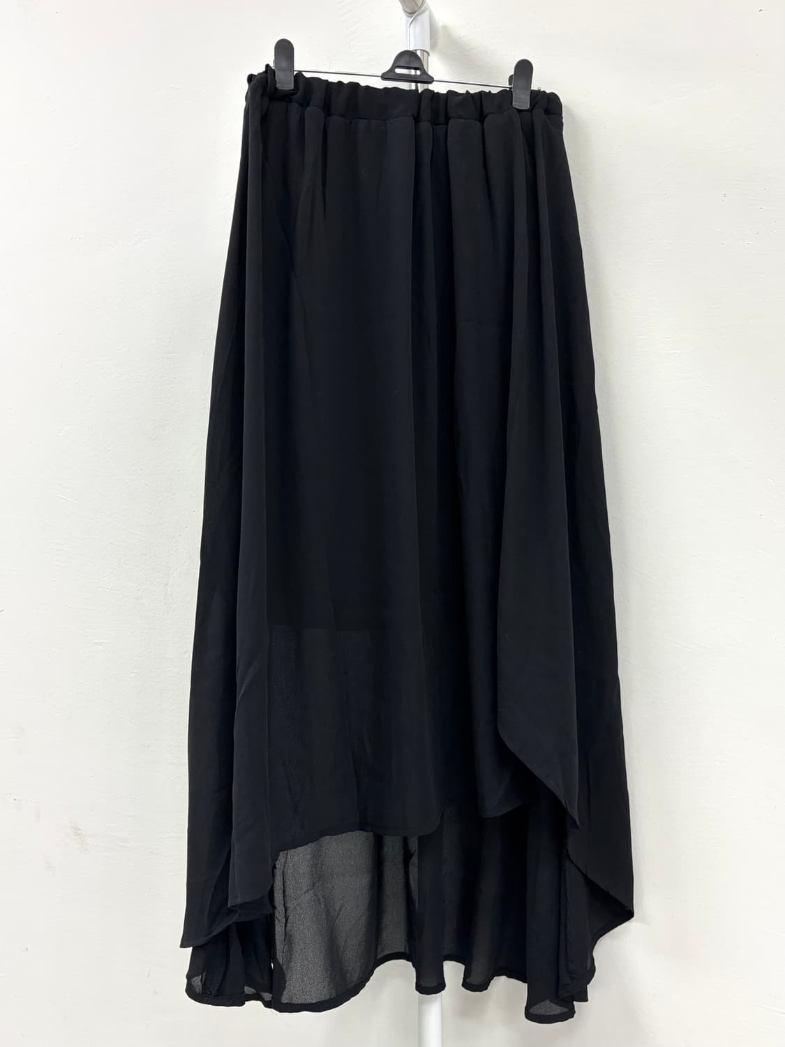 빈티지 블랙 쉬폰 스커트 상품이미지4