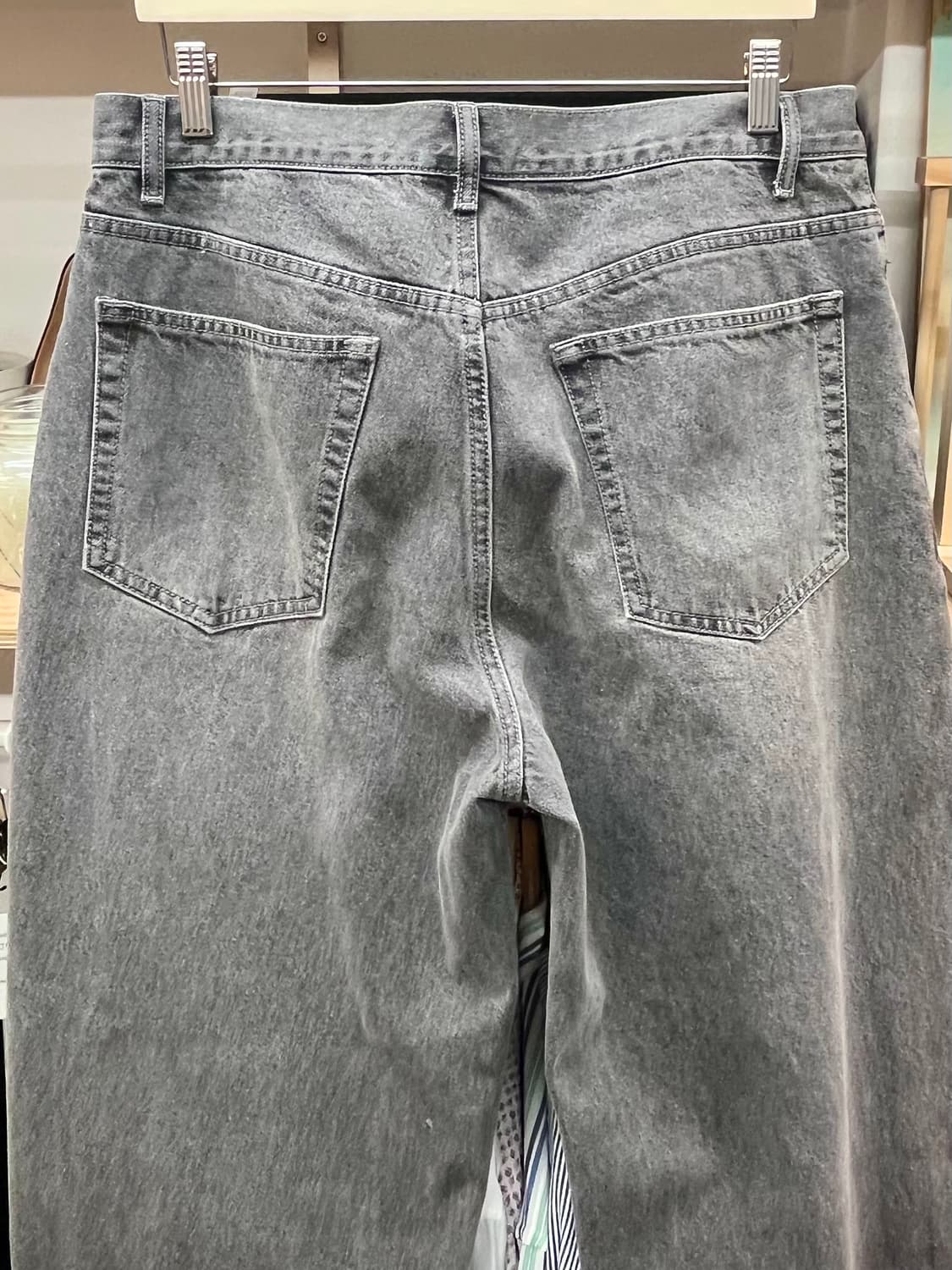 [34~35] 디스이즈네버댓 릴렉스핏 그레이 데님진 L 상품이미지4