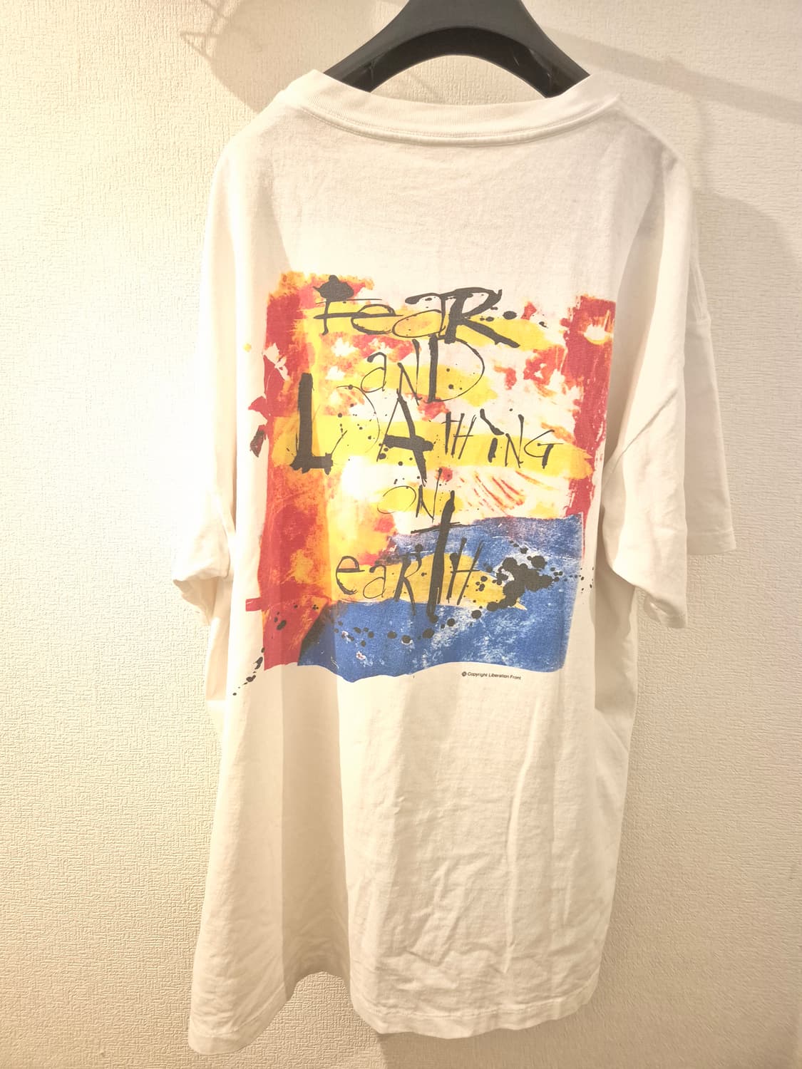 세인트미카엘x데님티어스 23ss 클라운티셔츠 3xl 희귀사이즈 판매합니다 상품이미지2