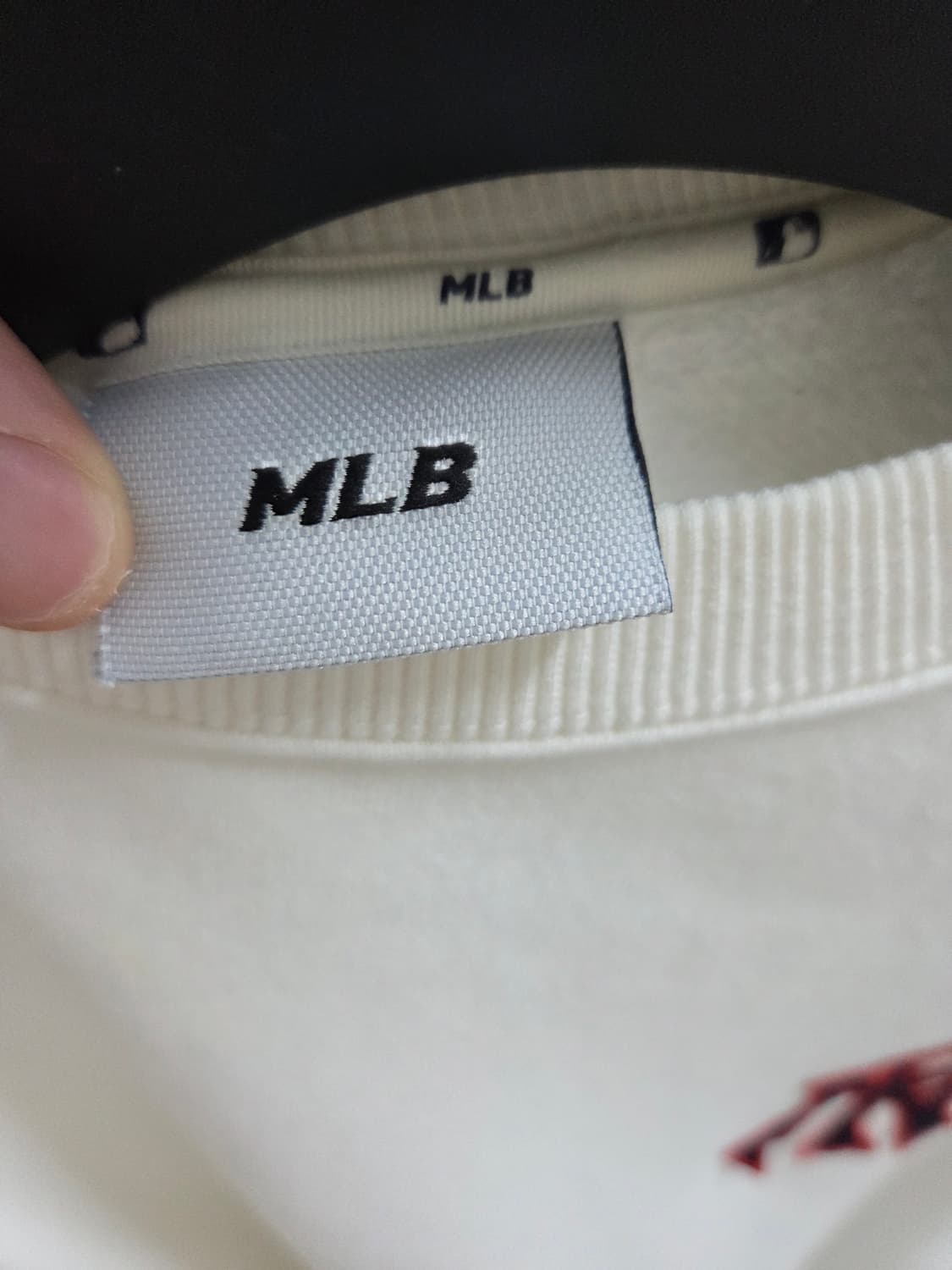 MLB 베이직 기모 오버핏 맨투맨 상품이미지3