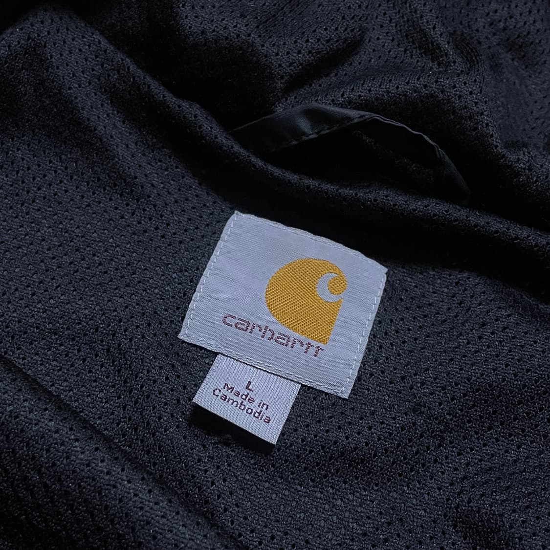 칼하트 RD 윈드브레이커 바람막이 자켓 블랙 상품이미지5