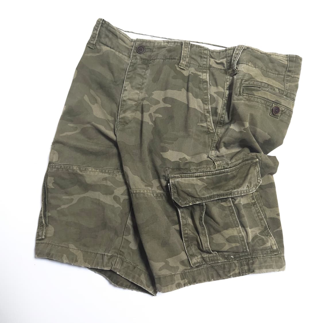 아베크롬비 빈티지 카모 카고 쇼츠 반바지 상품이미지2