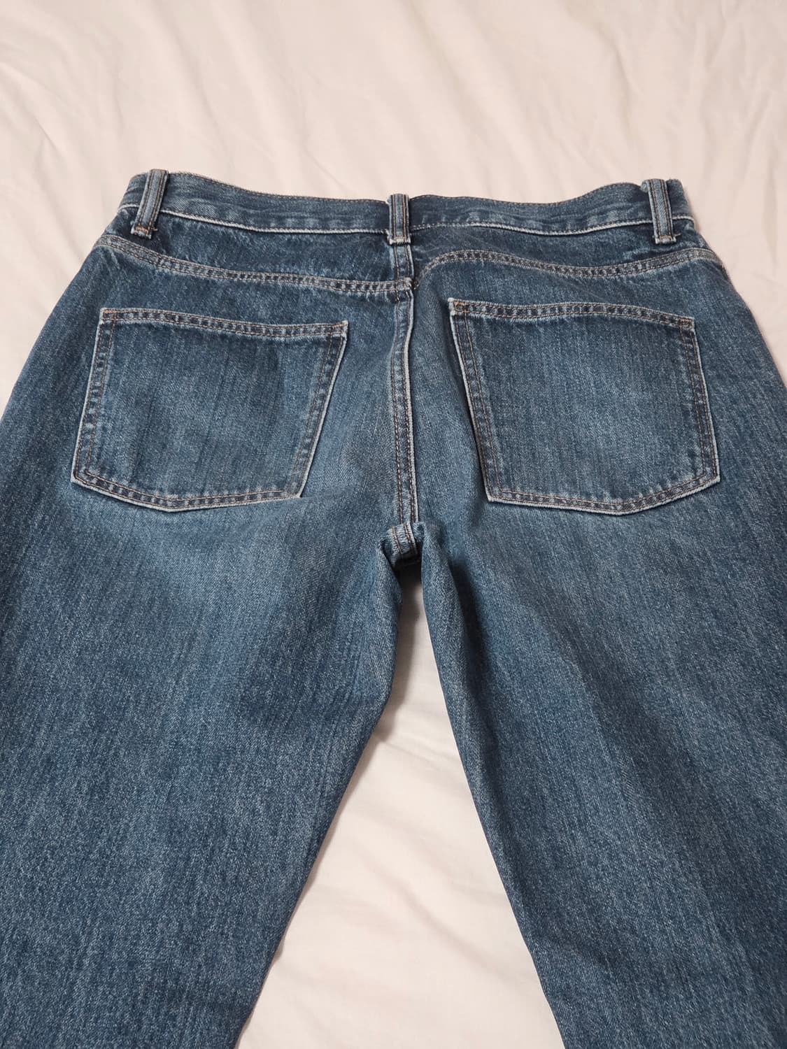 U 레귤러피트 스트레이트 하이라이즈진 27사이즈 상품이미지5