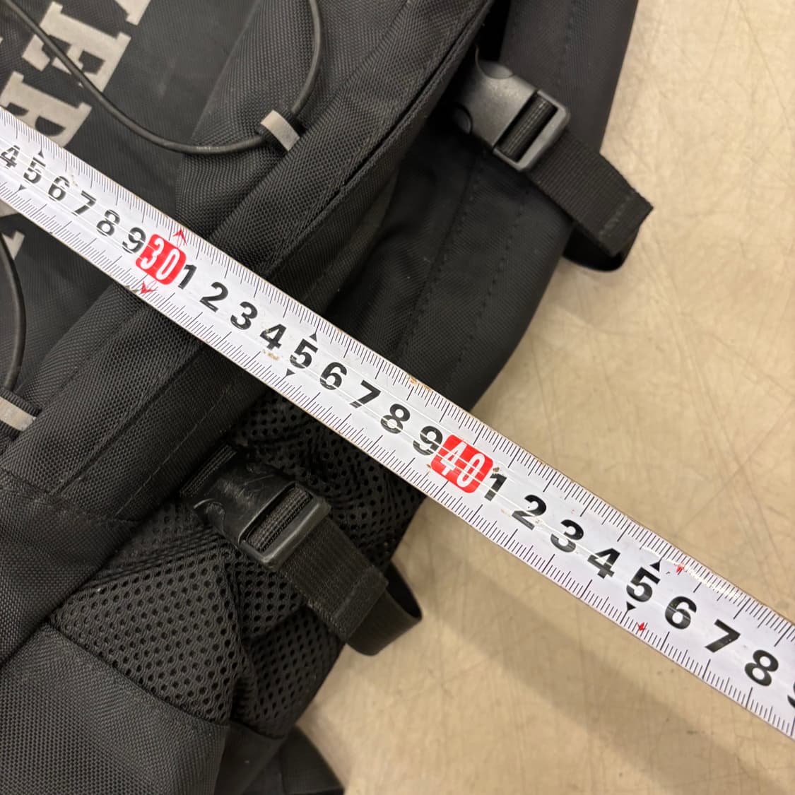 커버낫 빅로고 블랙 백팩 상품이미지5