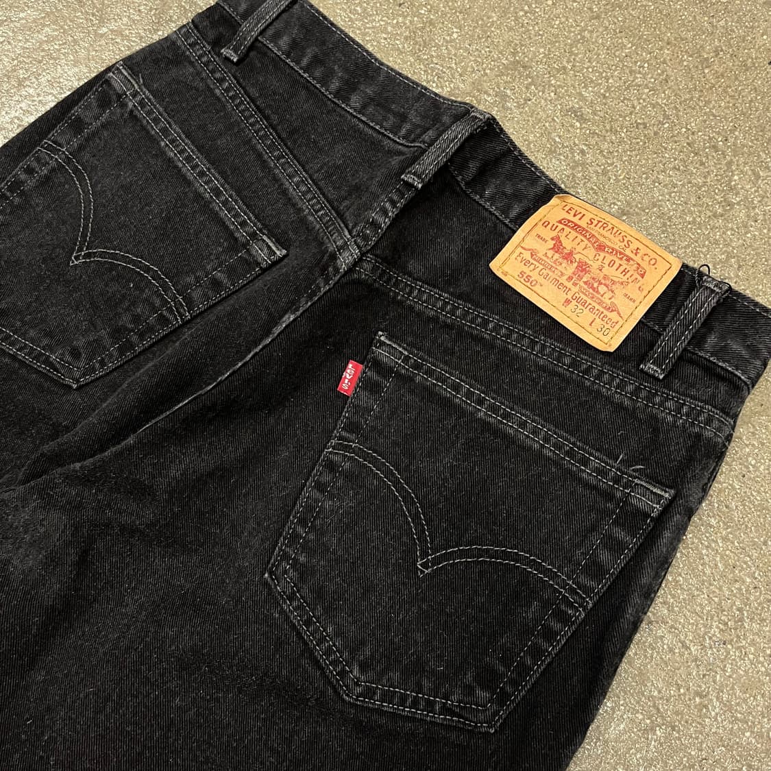 90s Levis550 블랙진 (31) 상품이미지5