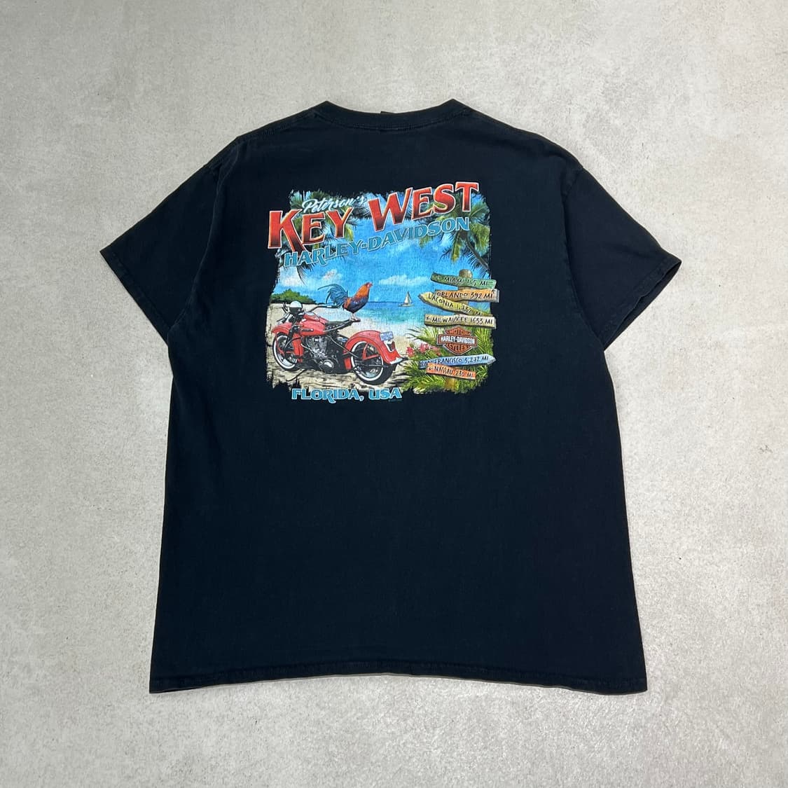 할리 데이비슨 프린팅 반팔티 s09955 상품이미지2