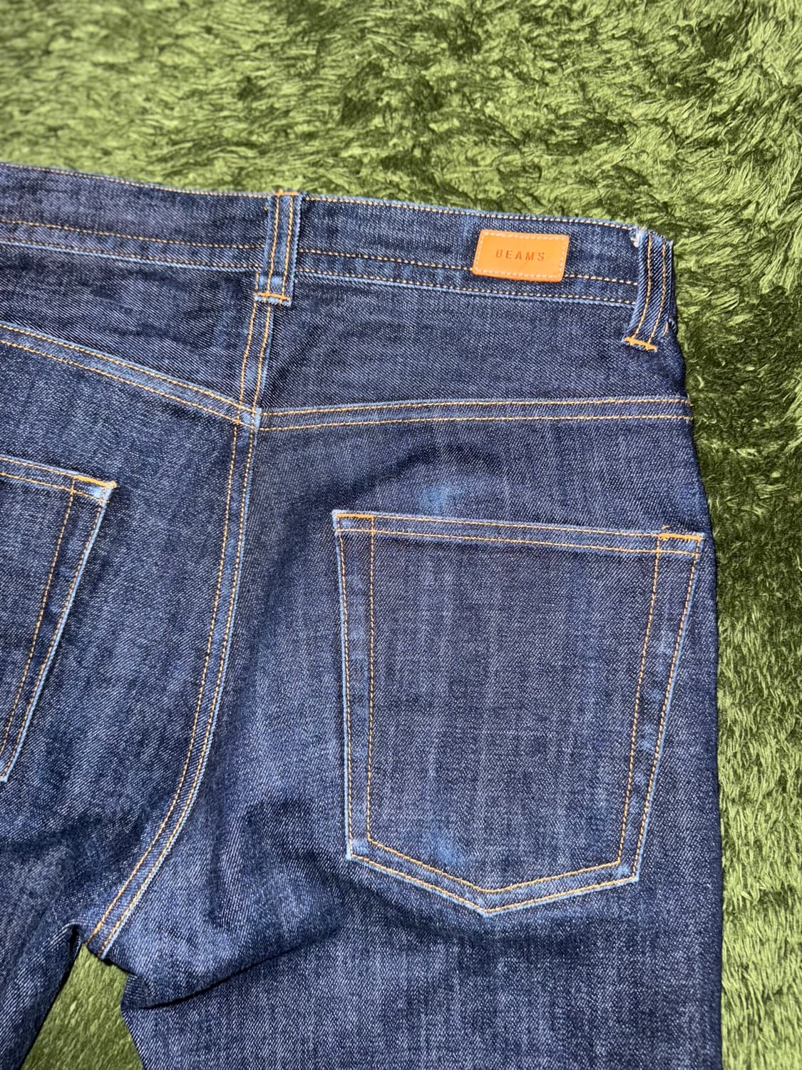 [S] Beams 빔즈 재패니즈 패브릭 데님 팬츠 인디고 상품이미지9