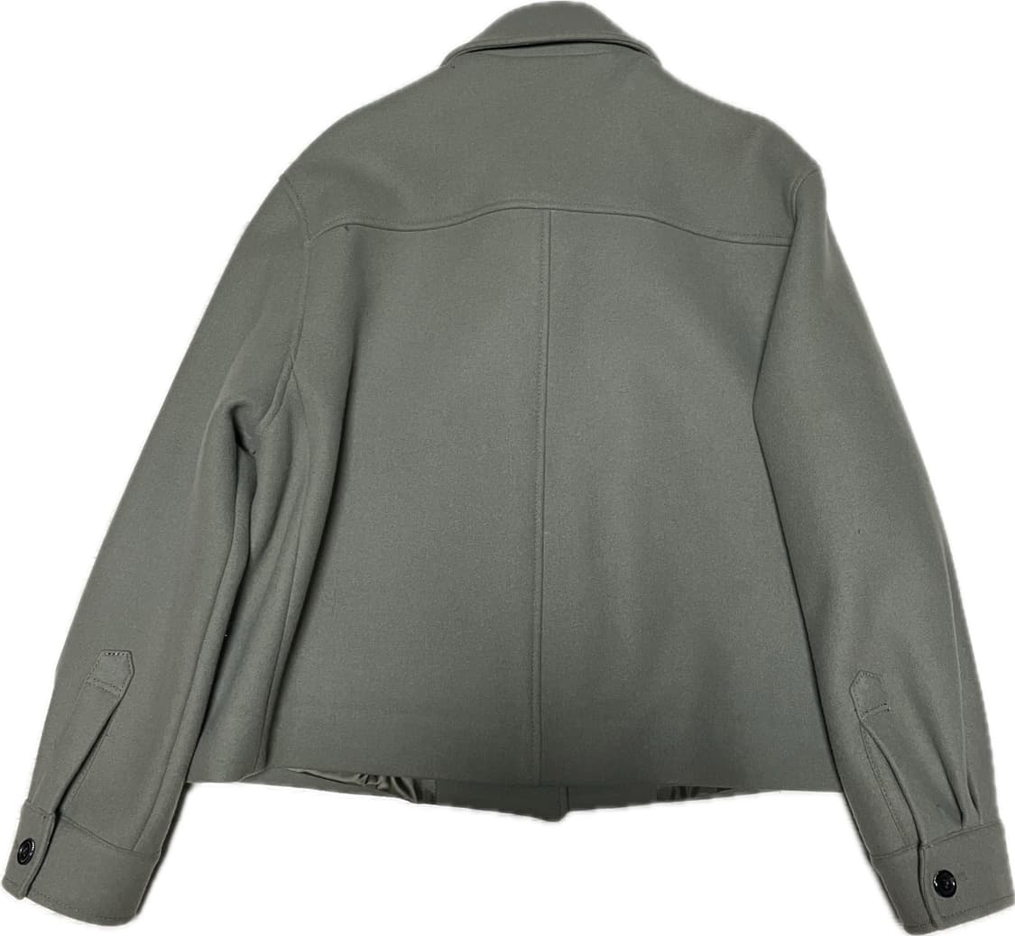 톰보이 숏코트 카키 상품이미지2