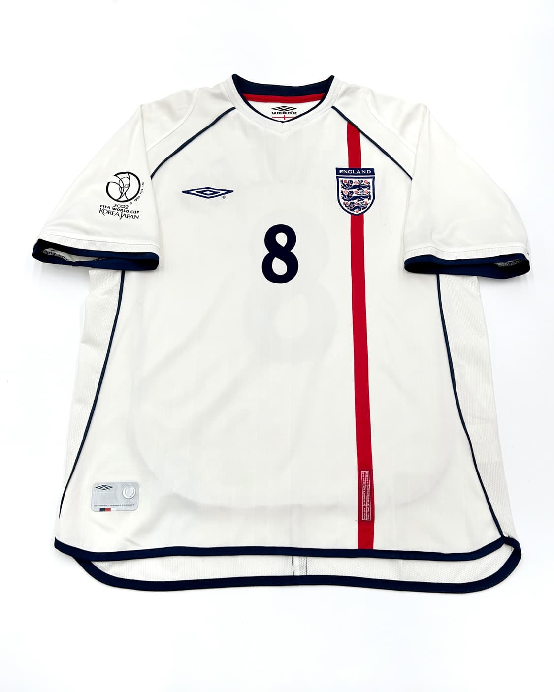 엄브로 01-03 잉글랜드 홈 2002 월드컵킷 폴 스콜스 상품이미지4