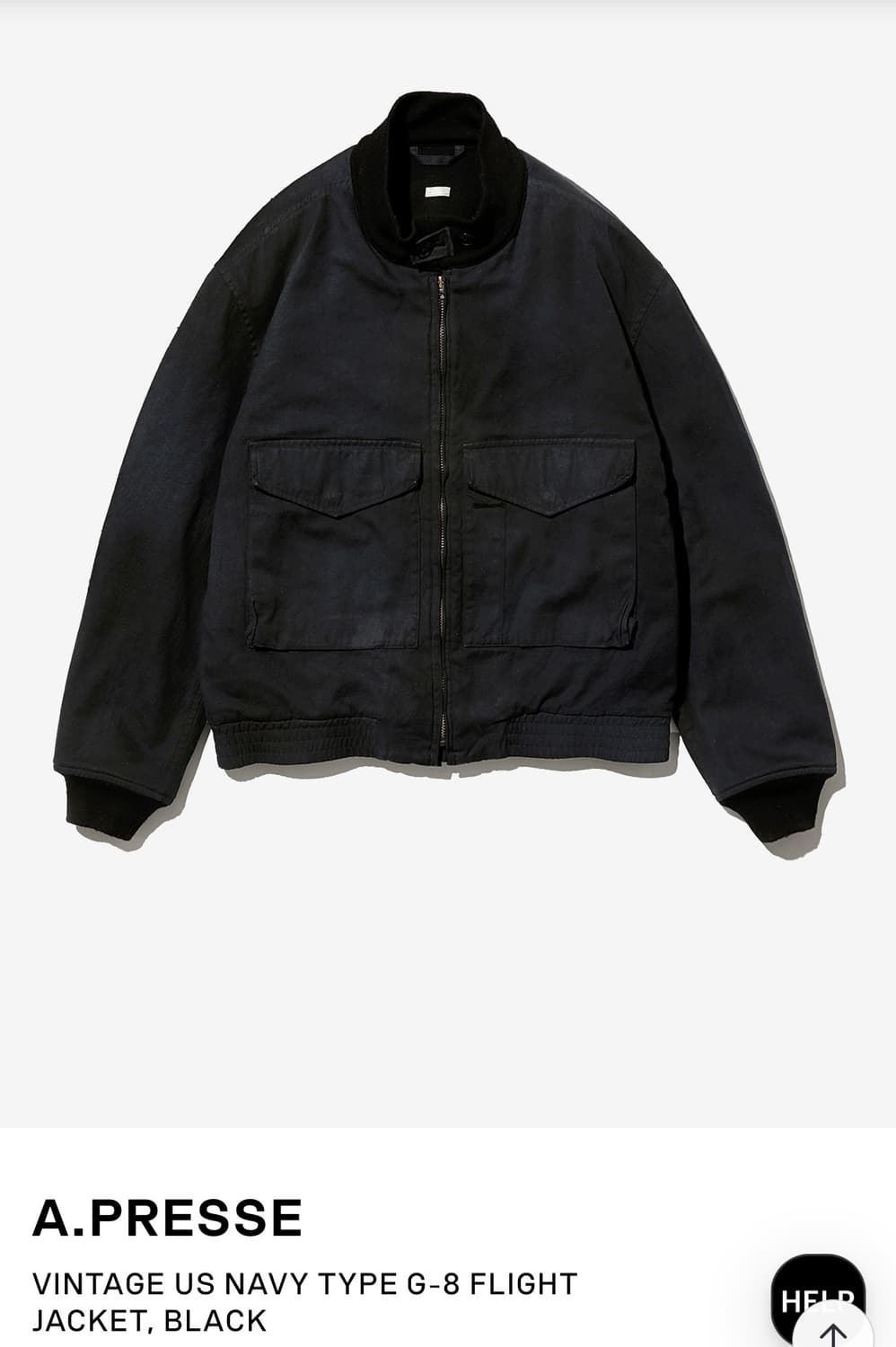 아프레쎄 g8 플라이트 자켓 3 상품이미지1