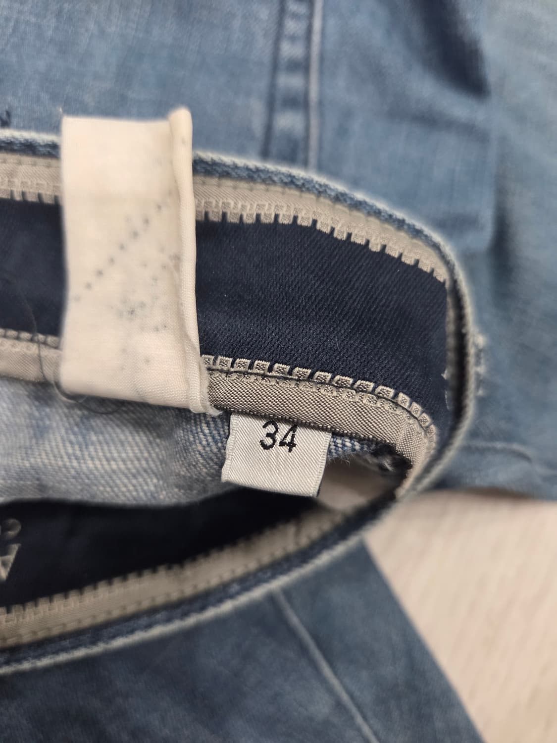 아르마니 꼴레지오니 이글 로고 데님 상품이미지6