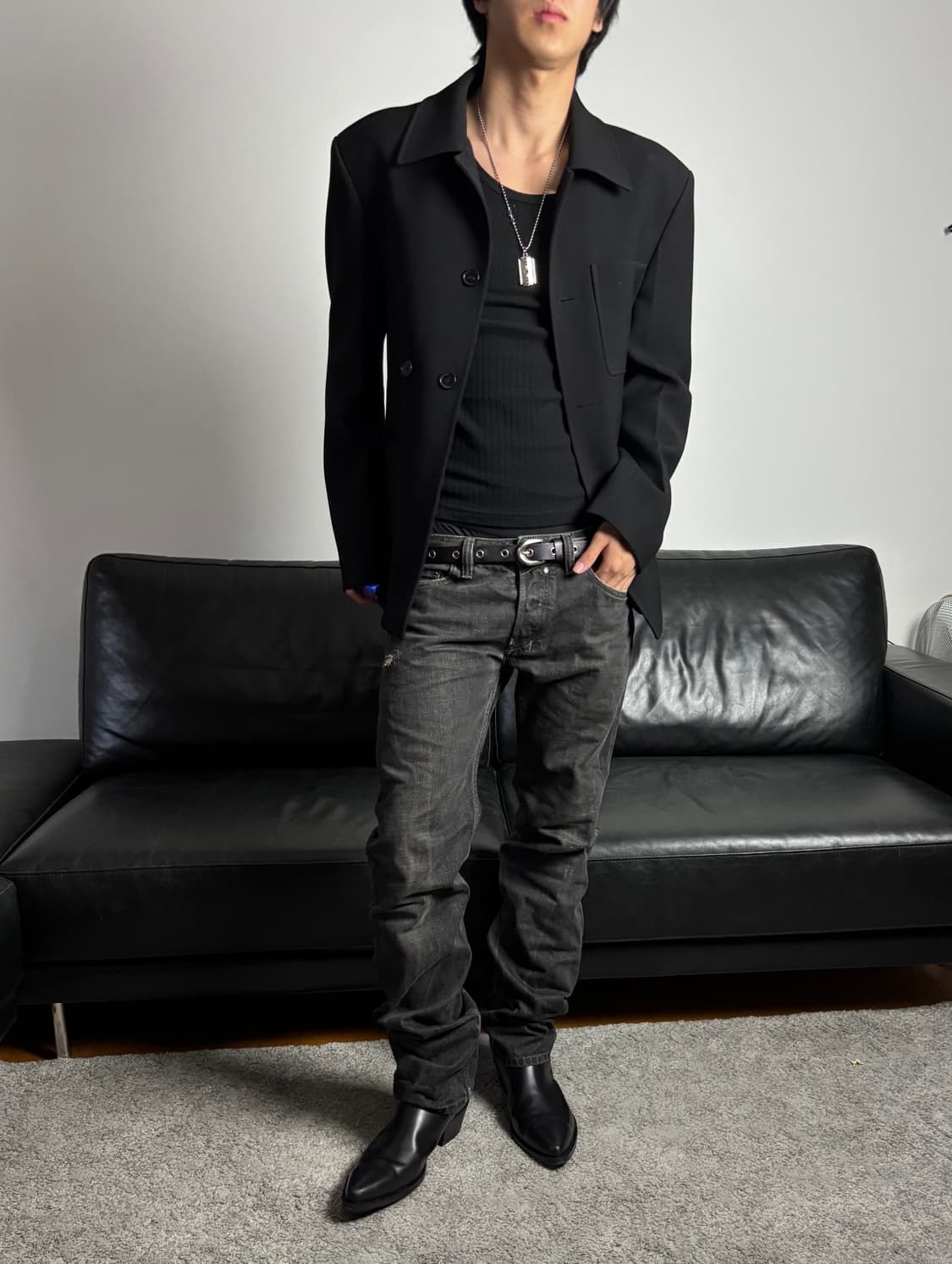 Recto 렉토 카라 블레이저 M 상품이미지2