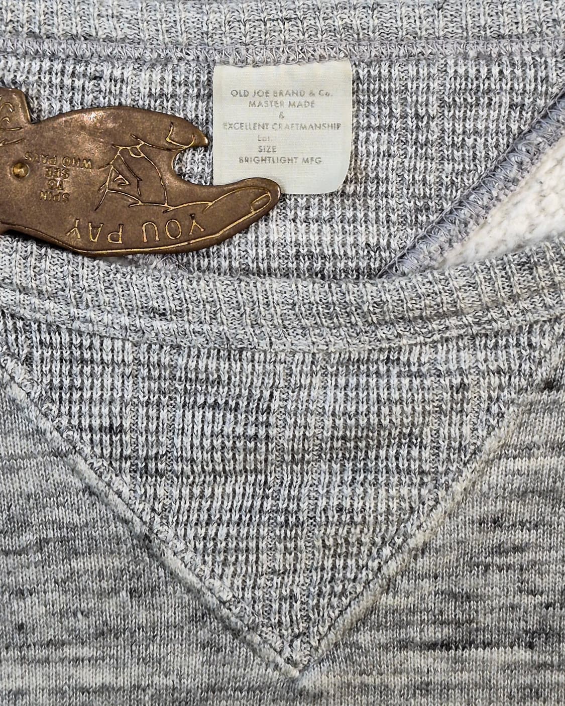 OLD JOE & CO. Tubular Raglan Sweatshirt 상품이미지3