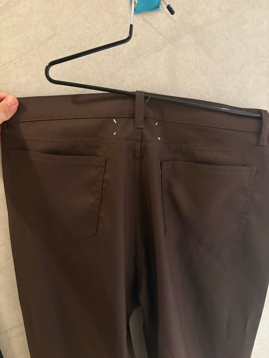 마르지엘라 브라운 부츠컷 팬츠 50 상품이미지1