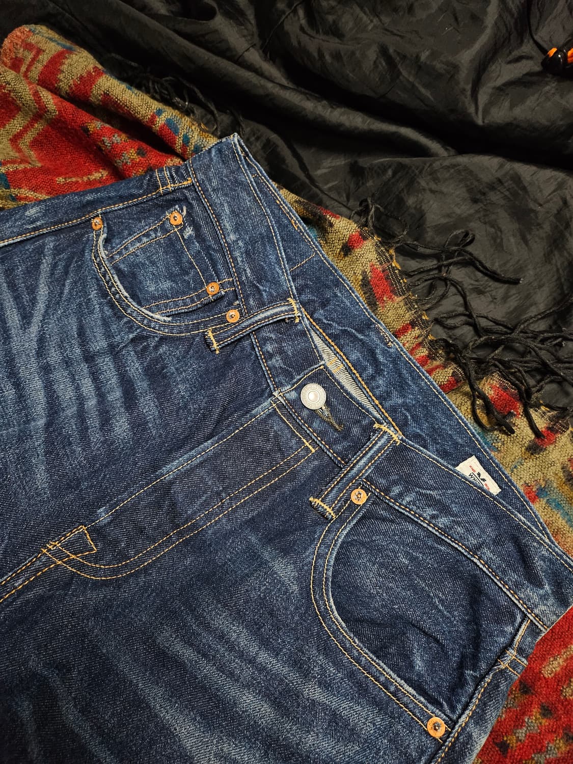 리바이스 501 CT 셀비지 데님진 30x32 상품이미지4