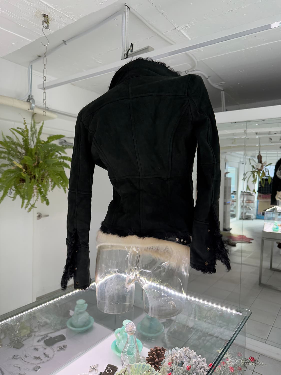 real leather shearling jacket 상품이미지3