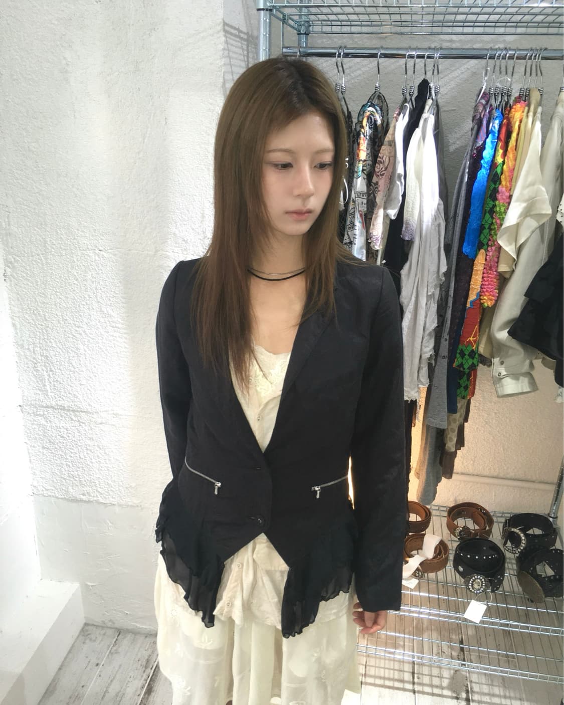 블랙 블레이저 상품이미지1