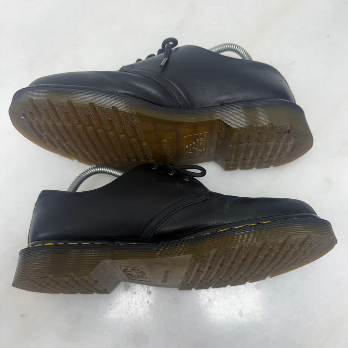 (UK8 270)닥터마틴 1461 3홀 블랙 나파 상품이미지7