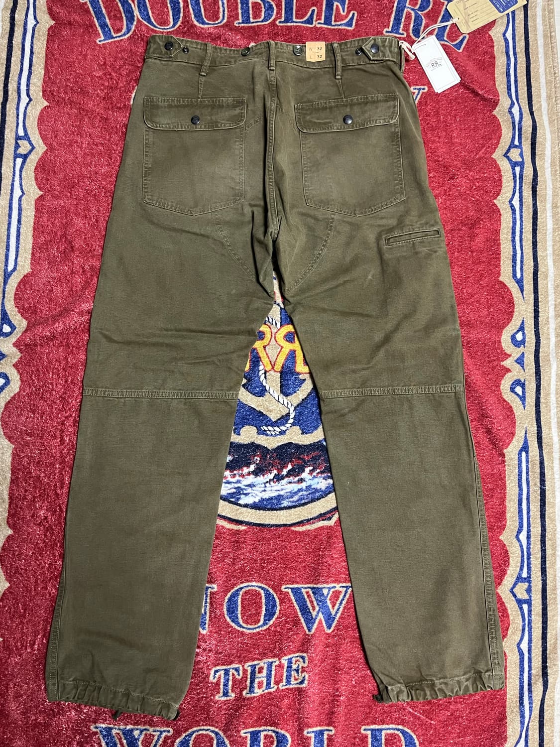 RRL 엔지니어핏 캔버스 팬츠 더블알엘 바지 상품이미지3