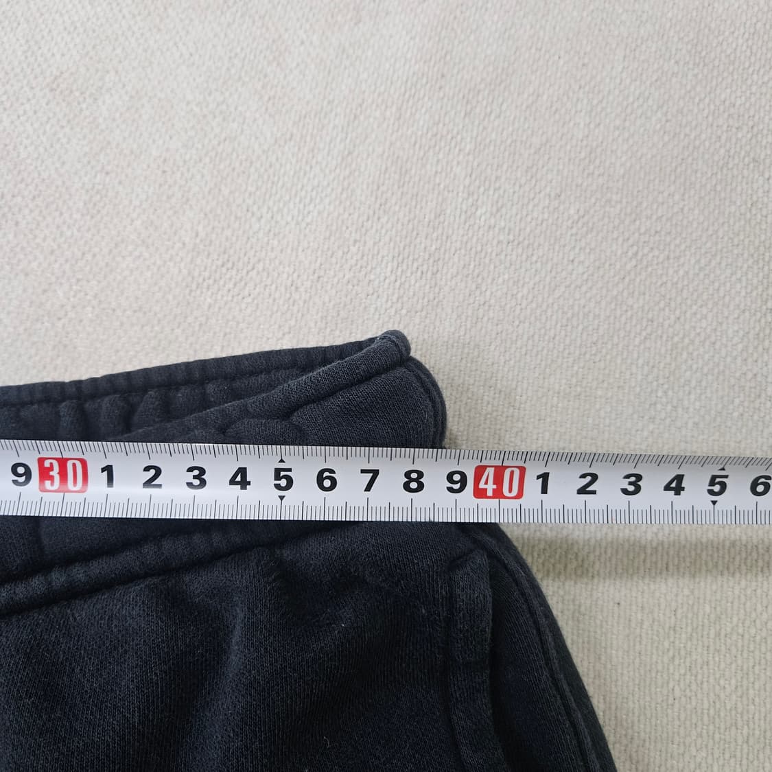 M 나이키 블랙 로고 트레이닝 팬츠 0330Y 상품이미지6